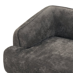 English Elm 122" L-shaped Sectional with Deep Chaise High Density Foam Low Profile Living Room Sofa N767P371309D