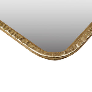 JLA Home Madison Park - Gold Arched Wall Mirror with Dazzling Gold Finish, Ready-to-Hang Decorative Accent for Entryways MP95F-0327