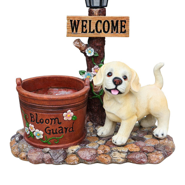 English Elm Cute Feline Resin Planter Statue for Garden Patio Balcony Whimsical Succulent Pot W5398P464243
