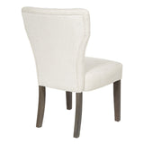 OSP Home Furnishings Andrew Dining Chair  Cream