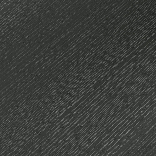 English Elm Farmhouse Buffet Cabinet with Pop-Up Doors and 3 Drawers — Rustic 55.5" Sideboard for Dining Room Black T3623P408215