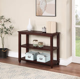 OSP Home Furnishings Lane Console Table Espresso