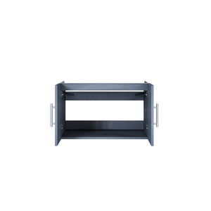 English Elm Dark Grey 30-in Bath Vanity Cabinet with Soft-Close Drawer, Fully Assembled, Solid Wood Frame, Spacious Storage B2731P258465