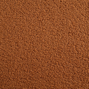 English Elm Christopher Knight Home® - 83.86" 3-Seater Sofa in Teddy Velvet with Curved Armrests & Solid Wood Legs, Plush Durable Comfort Orange N765P331021Y