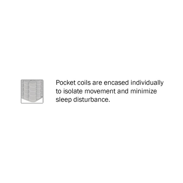 English Elm 8" Queen Hybrid Gel-Infused Memory Foam Mattress - 8" Firm Breathable 4-Layer Coil Support, Dark Gray B011P213339