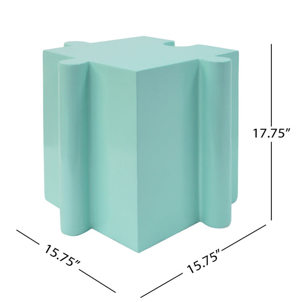 English Elm Christopher Knight Home® - 3-Piece Modular Artistic Puzzle Table Set - Versatile, Weather-Resistant Mgo Design For Indoor/Outdoor Use N770PS33132G