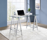 OSP Home Furnishings Middleton desk Chrome