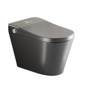 English Elm Unique Intelligent One-piece Toilet with Integrated Bidet Heated Seat and Auto Lid Grey W3133P414566