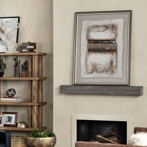 Crestview Collection Warm Crackles - Elegant Wall Decor By Crestview - Unique China Design For Cozy Home Atmosphere   Cvtop3446