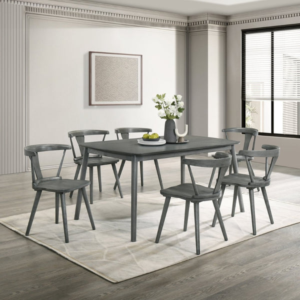 English Elm [Set Of 2] Rustic Farmhouse Dining Chairs - Solid Wood Side Chairs For Kitchen & Versatile Spaces! W2537P211109-GIGA