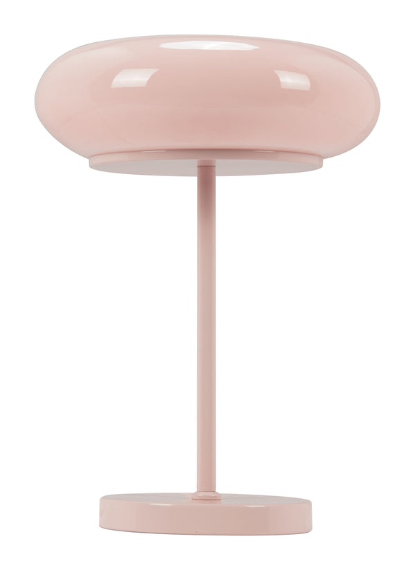 Zuo Modern Munk Table Lamp Pink - Modern Design, Chic Aesthetic, Versatile Lighting For Any Contemporary Space Pink Pvc,Steel 56179-zuo-modern