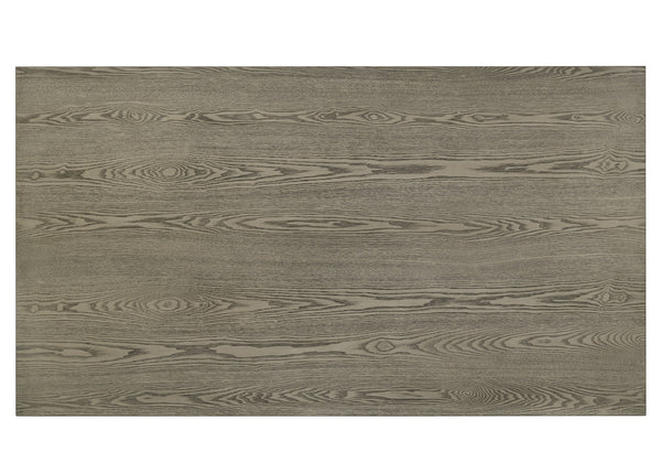 English Elm 1pc Rectangular Wood Dining Table 36x72x30.5" Sturdy Base Modern Contemporary Design for Entertaining Black,Brown+Tan 42.5 L x 74 W x 10.5 H B011P264142