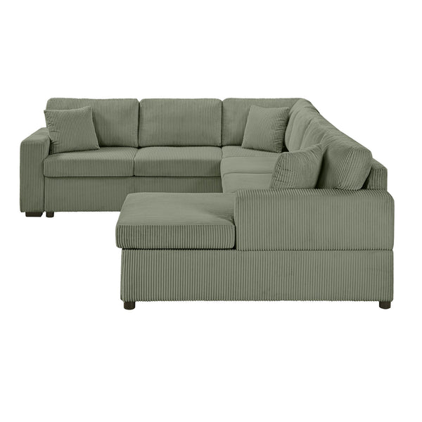 English Elm Swivel Barrel Accent Chair Chenille Tufted Round Club Seat for Living Room Lounge N719S002060F