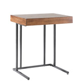 INK+IVY Wynn Mid-Century Pull Up Table FPF17-0324 Pecan