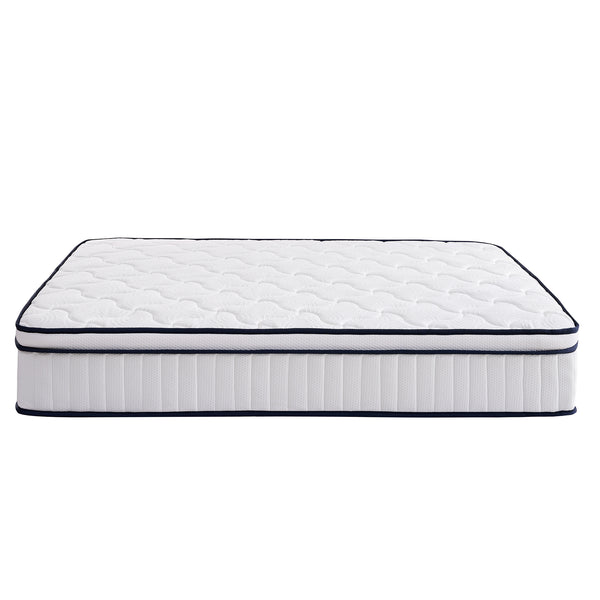 English Elm 12 Inch Queen Hybrid Mattress Memory Foam Pocket Springs Medium Firm Cooling W2699P399180