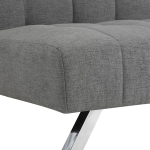 OSP Home Furnishings Sawyer Futon Grey