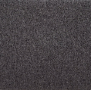 English Elm Modern Low Profile King Platform Bed Base Upholstered in Soft Polyester Fabric Grey B108P468538