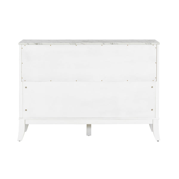 English Elm Christopher Knight Home® - Storage Cabinet - Stylish 3-Door White Design For Entryway, Living Room, Or Dining Area Storage Solutions N780P330602K