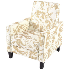 English Elm Christopher Knight Home® - 27.5" Push Back Recliner with Beech Legs, Deep Ergonomic Seat & Extendable Footrest for Rooms Yellow N763P256508G