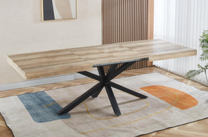 English Elm Extendable Walnut Table - Versatile Dining, Office, Or Coffee Table, Easy Assembly, 3 Lengths! W234S00110