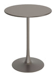 Soleil Bar Table Taupe 704036 Zuo Modern