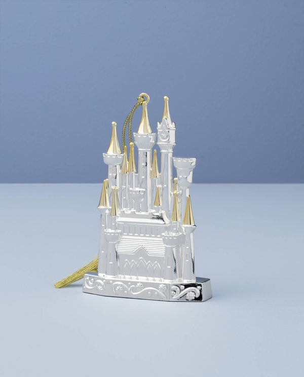 Lenox 2024 Silverplated Disney Castle Metal Ornament Metallic, SLVR PLATE METAL 895766