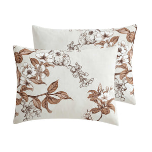 English Elm Oaklyn 5 Pc Queen Comforter Set In Rich Spice - Luxurious Soft Polyester With Coordinating Shams & Pillows B340P341944