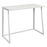 OSP Home Furnishings Contempo Toolless Folding Desk Ozark Ash