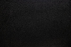 English Elm Contemporary Black Sherpa Sleeper Sofa Chair with Tufted Seat, Pull-Out Bed, Pillow Included, Armless B011P367881