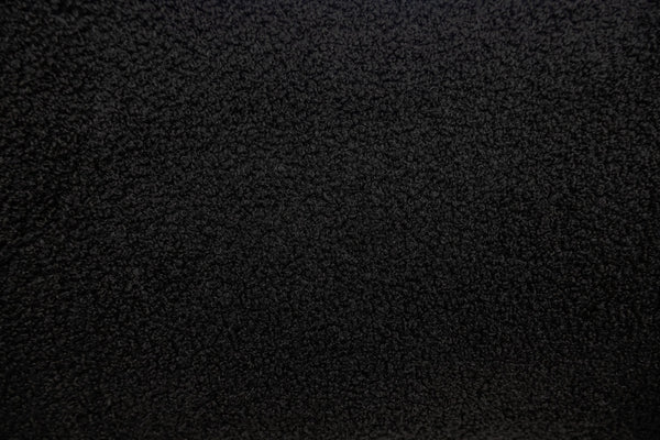 English Elm Contemporary Black Sherpa Sleeper Sofa Chair with Tufted Seat, Pull-Out Bed, Pillow Included, Armless B011P367881