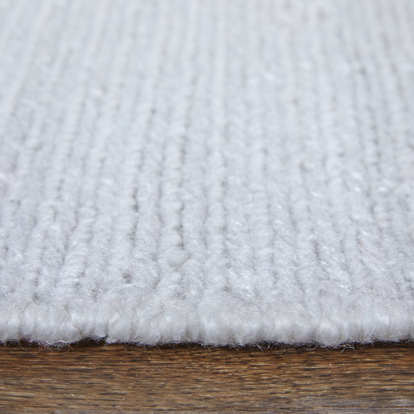 Feizy Rugs Finley Handcrafted Modern Pet Low Pile Rug With Calming Monochromatic Design For Minimalist Spaces White Pet T28t6046ivy000p00