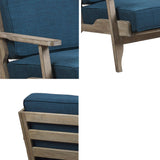 INK+IVY Malibu Casual Accent Chair II100-0488 Navy