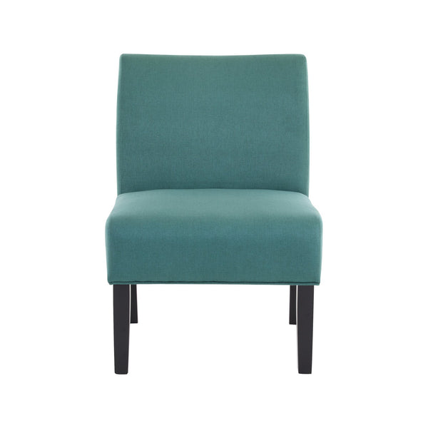 English Elm Accent Chair with Rubberwood Legs Plush Upholstery for Modern Living Spaces N771P218155L