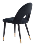 Menlo Dining Chair - Set of 2 Black 109873 Zuo Modern