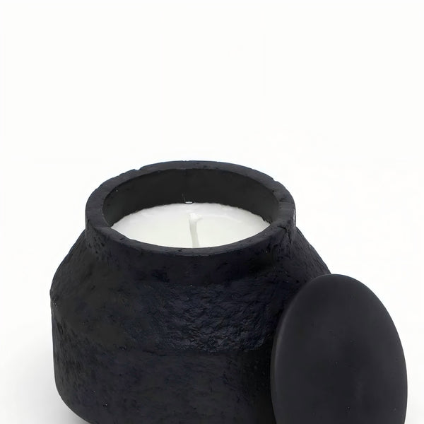 English Elm Jar Candle Ecomix Wax With Wooden Lid - 7Oz Handcrafted Mimosa Scent For Relaxation & Home Decor B346P369768