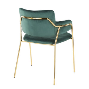 English Elm Mason Swivel Dining Chairs Faux Leather Upholstered with Steel Base Set of 2 B202P223618