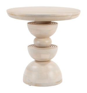 Bilanka Accent Table Natural 110235 Zuo Modern