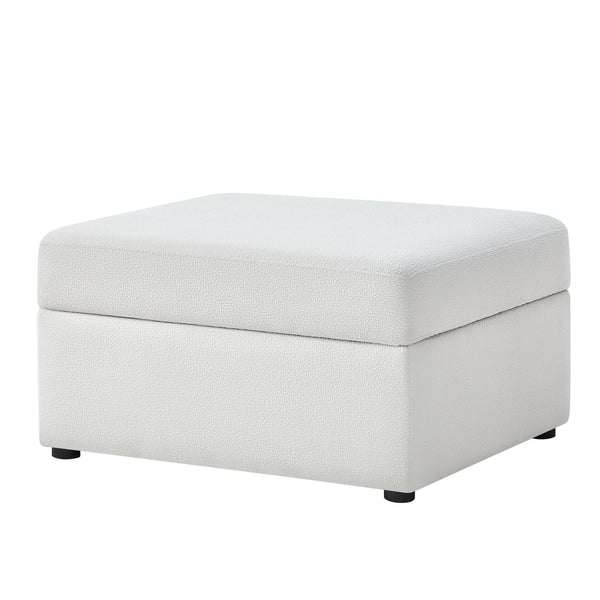 English Elm Chauncy Modular Six Piece Sectional with Storage Ottoman and Performance Fabric B050S00034