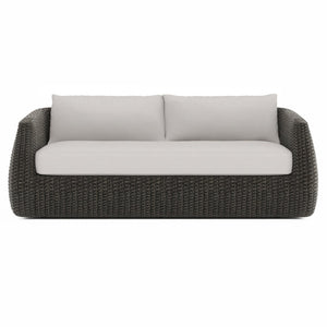 Bernhardt Bernhardt Sarene Outdoor Sofa — All-Weather Woven 88" Deep-Seat Sofa With Plush Cushions, Customizable - Made to Order O4477A