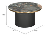 Luxor Coffee Table Multicolor 109760 Zuo Modern