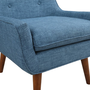 OSP Home Furnishings Blue Rhodes Chair Blue