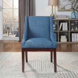 OSP Home Furnishings Monarch Dining Chair Navy