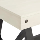 INK+IVY Lancaster Industrial Desk II122-0451 Reclaimed White