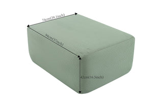 English Elm 373-001/Ottoman//Camel/Corduroy - Versatile Soft Ottoman For Seating, Footrest, Or Low Table Use W3975P391675