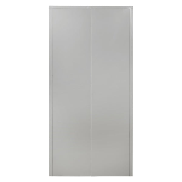 OSP Home Furnishings 72" Osp Furniture Tall Lockable Office Storage Cabinet with Four Adjustable Shelves ST723618-G