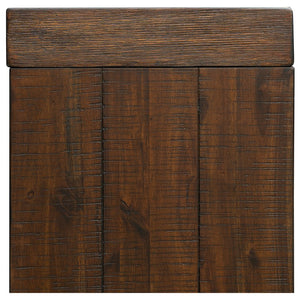 JLA Home INK+IVY - Counter-Height Acacia Console Table with Wire-Brushed Finish, Decorative Hardware, Slim Profile Brown FPF20-0322