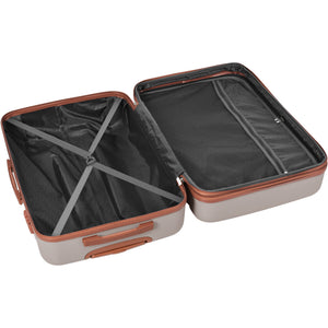English Elm Luggage Set 3 Piece Abs Hardshell Spinner Suitcases with Tsa Lock Lightweight N726P203164U