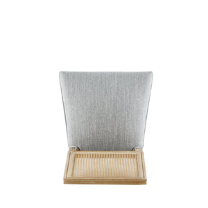 English Elm Christopher Knight Home® - [Set Of 6] Vintage French Country Dining Chairs - Elegant Cane Backrest & Cozy Upholstered Seats N767P263678G_6