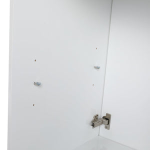 English Elm 24" Freestanding Bathroom Vanity With Premium Resin Sink - Modern Design & Ample Storage Solutions W999P312102
