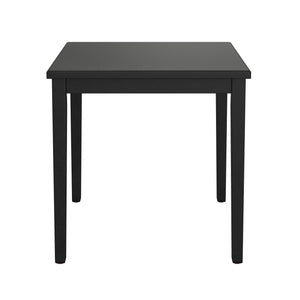 English Elm Wallace & Bay - Black Gathering Height Table — Engineered Wood Contemporary 48" x 36" x 36" Black Finish, Durable Care B2709P212261